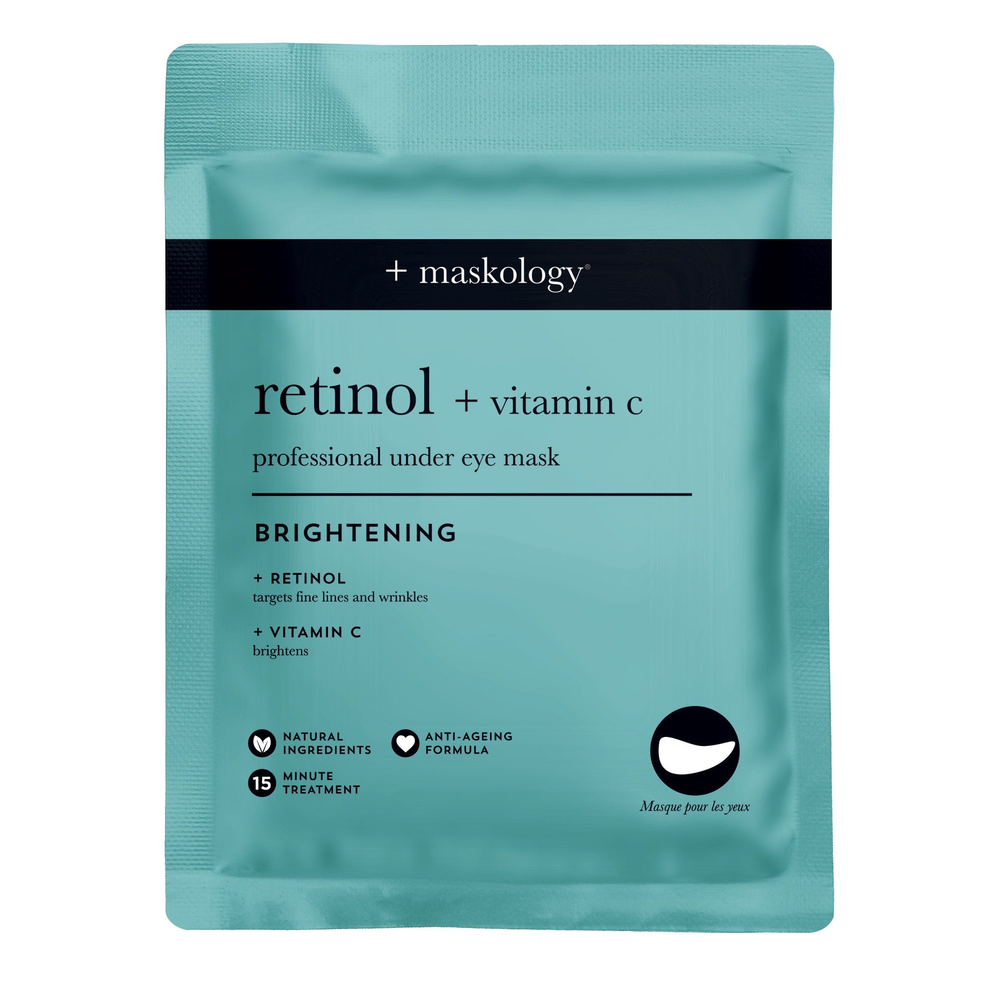 Maskology Retinol + Vitamin-c Professional Under Eye Mask