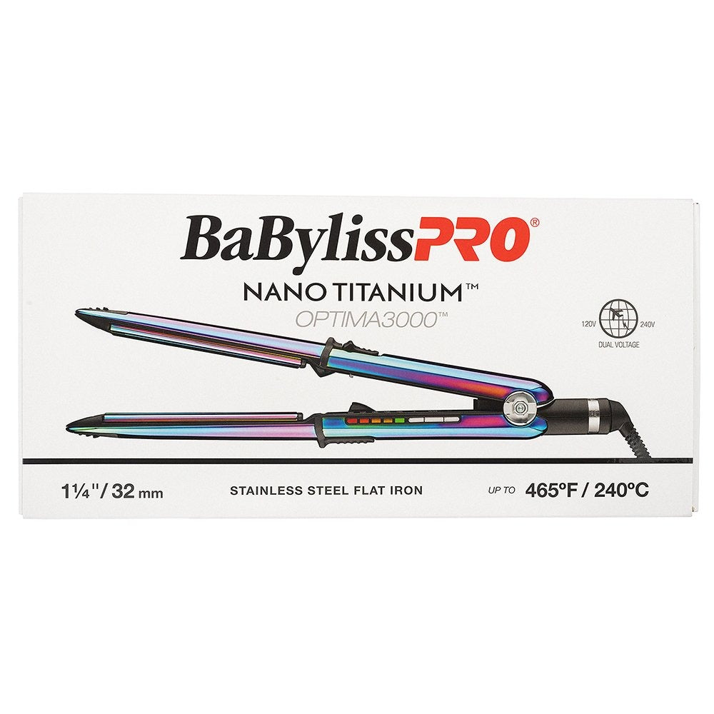 Babylisspro Nano Titanium Optima 3000 Hair Straightener Chameleon Norris