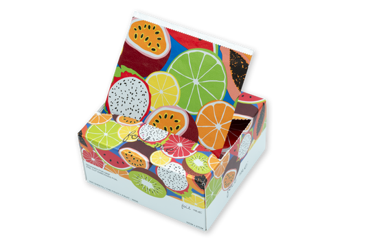 Foil Me 'the Fruity Fruit' - Wide - 15cm X 27cm X 500 Sheets