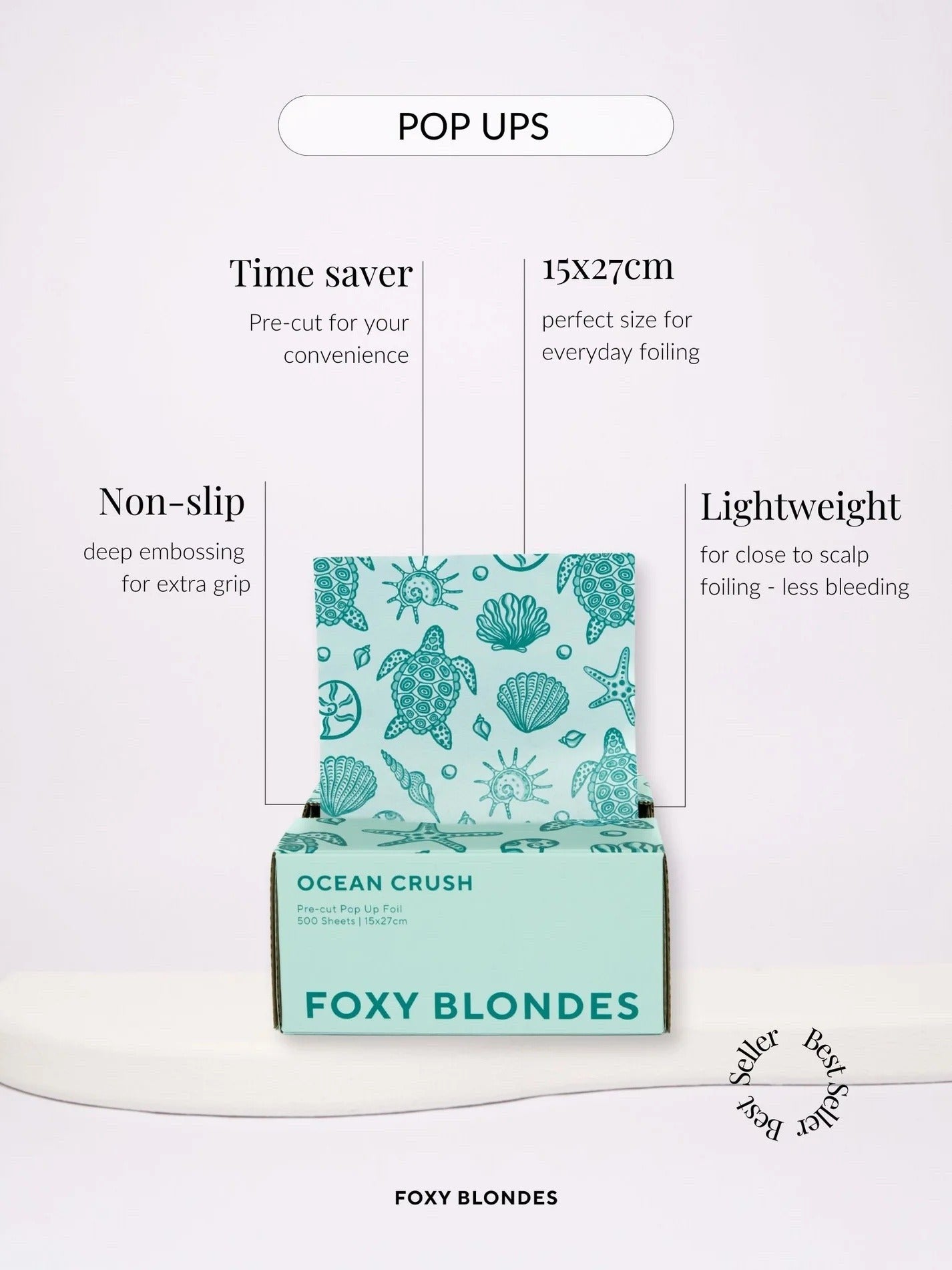 Foxy Blondes Pop-up - Ocean Crush