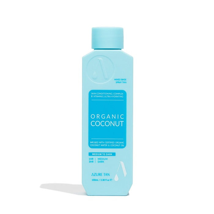 Azure Tan Pro Mist Sample - Organic Coconut - Medium To Dark 100ml