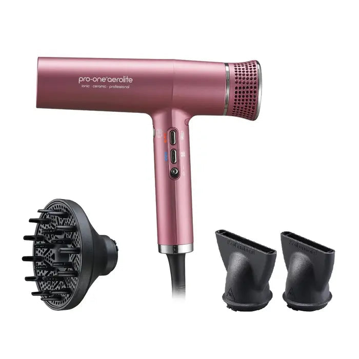 Pro-one Aerolite Hairdryer - Blush